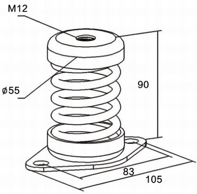 彈簧式減振器ME型