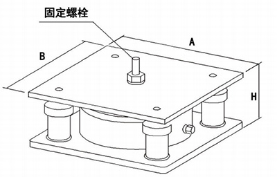 气浮式减振器BK-R