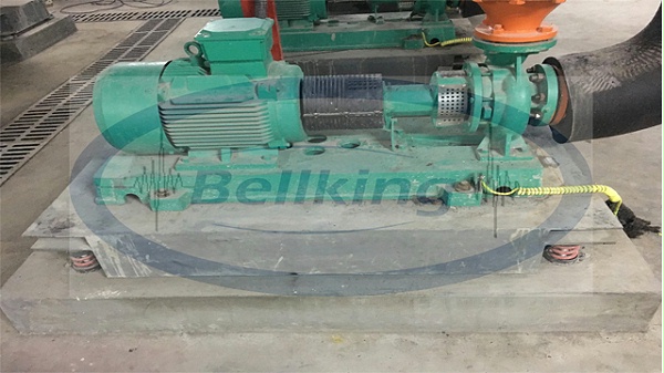 卧式水泵弹簧减震器安装